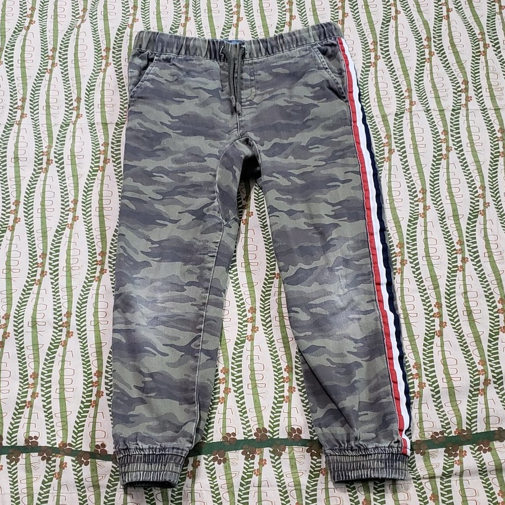 Children camo sweat pants